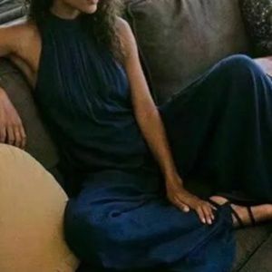 Free people blue romper